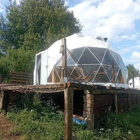 Glamping Quintana Hotel Gijón Buitenkant foto