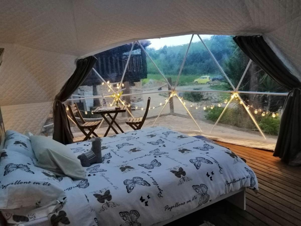 Glamping Quintana Hotel Gijón Buitenkant foto