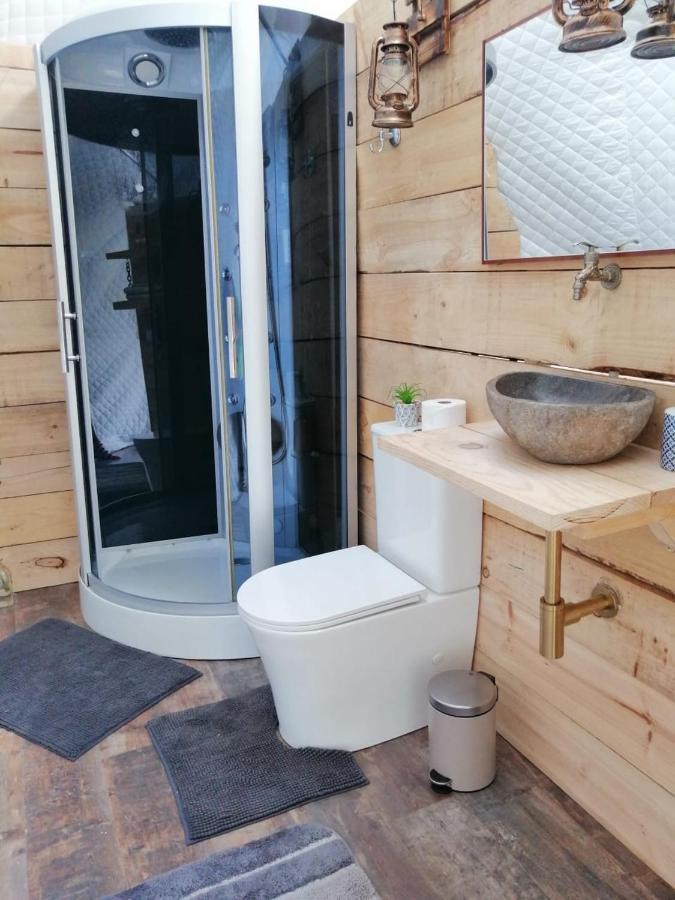 Glamping Quintana Hotel Gijón Buitenkant foto