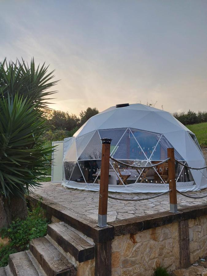 Glamping Quintana Hotel Gijón Buitenkant foto