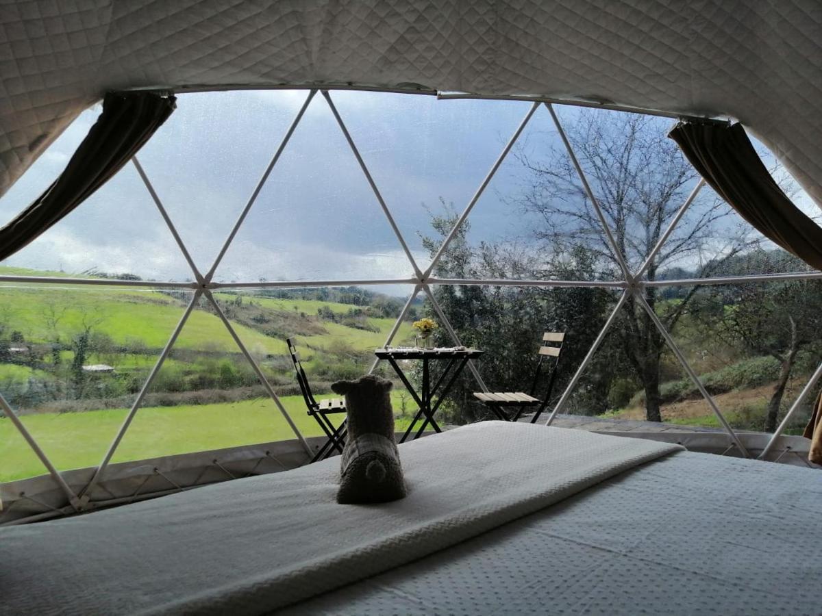 Glamping Quintana Hotel Gijón Buitenkant foto