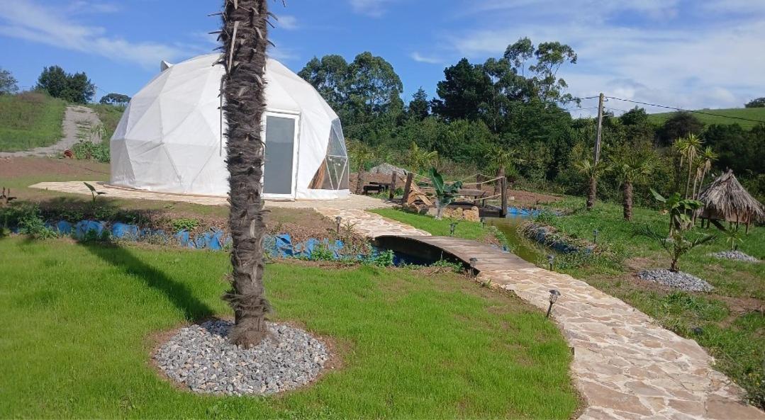 Glamping Quintana Hotel Gijón Buitenkant foto
